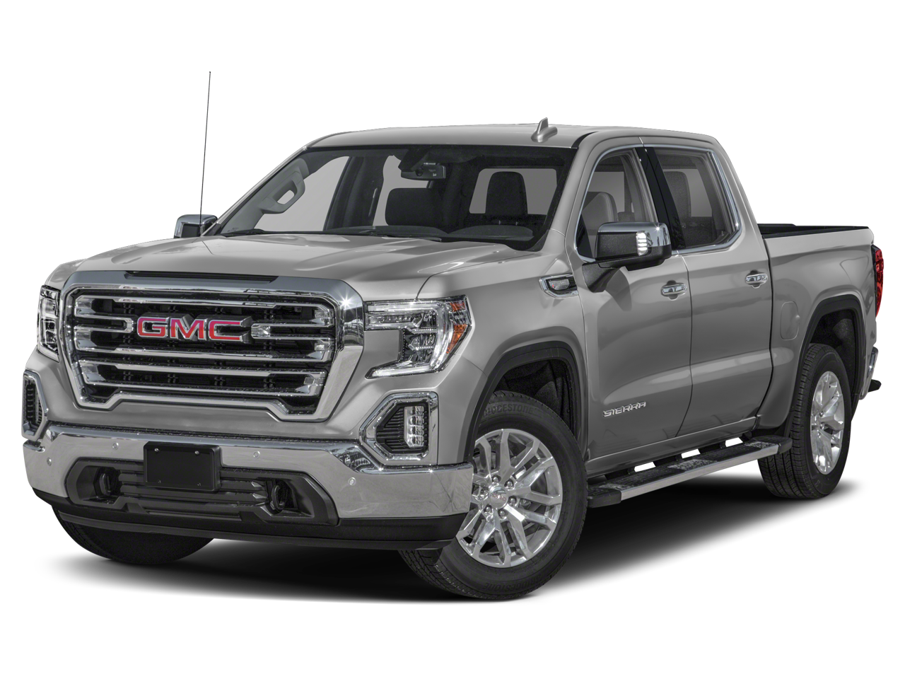 2022 GMC Sierra 1500 Limited SLT in Cardinal Red — front three-quarter view