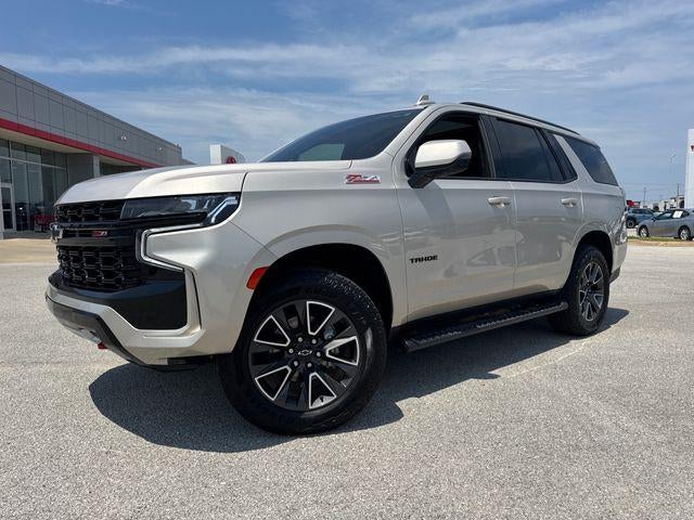 2023 Chevrolet Tahoe 4WD Z71 in Empire Beige Metallic — front three-quarter view