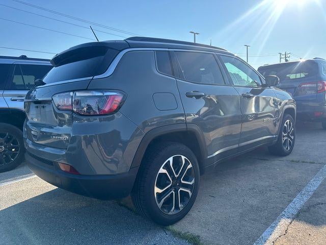 2024 Jeep Compass — rear three-quarter view