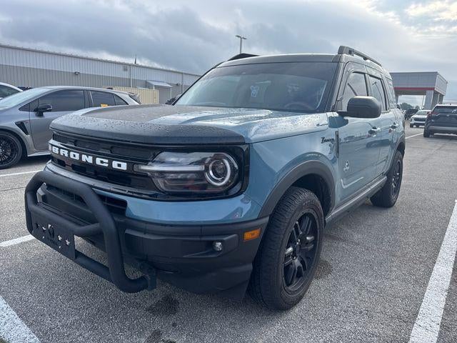 2023 Ford Bronco Sport Outer Banks 4x4 in Area 51 — front three-quarter view
