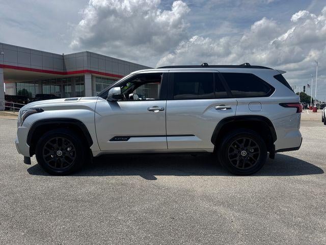 2024 Toyota Sequoia — rear three-quarter view