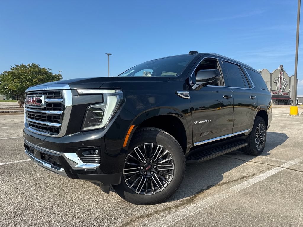 2026 GMC Yukon Elevation in Onyx Black — front three-quarter view