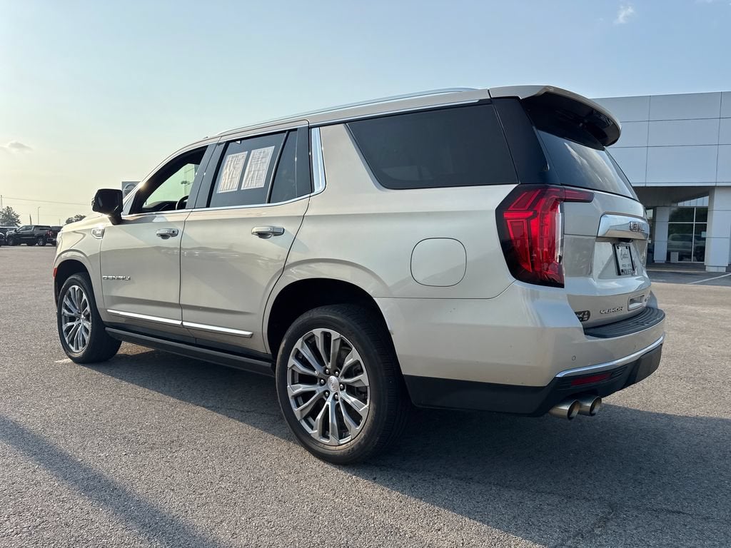 2021 GMC Yukon — interior view