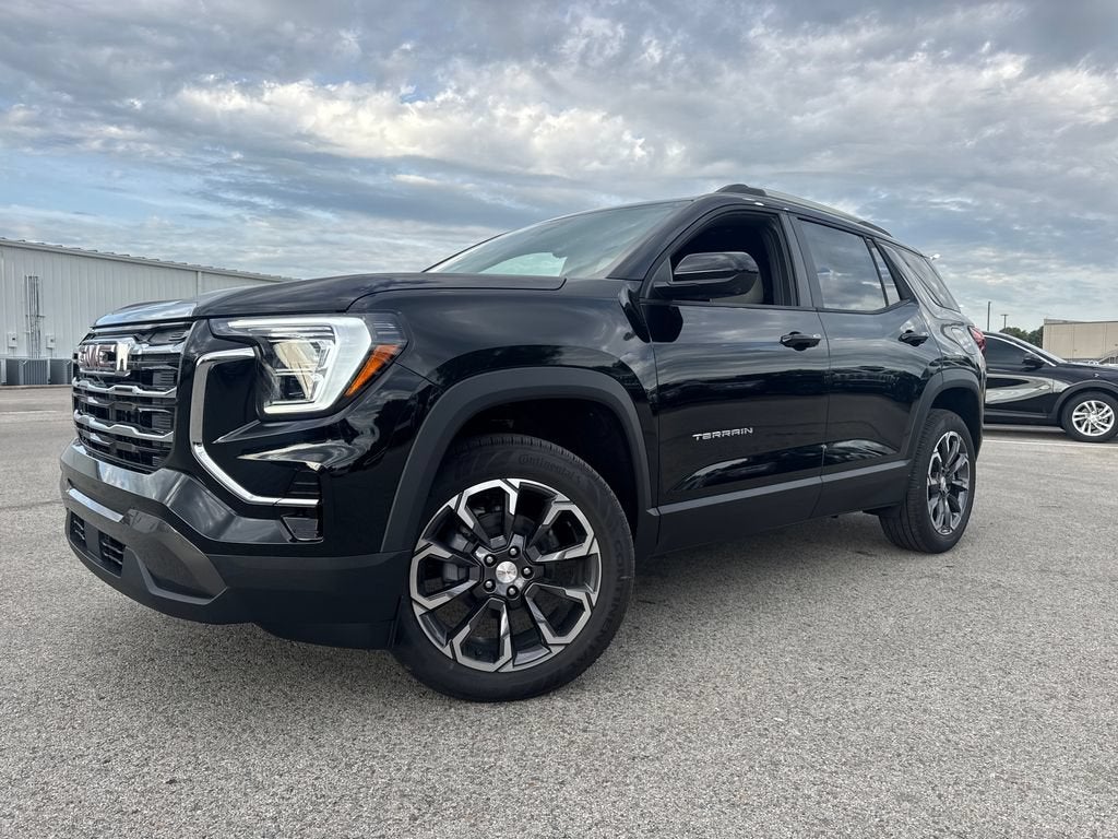 2026 GMC Terrain Elevation in Ebony Twilight Metallic — front three-quarter view