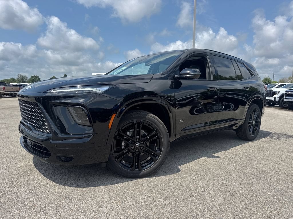 2026 Buick Enclave Sport Touring in Ebony Twilight Metallic — front three-quarter view