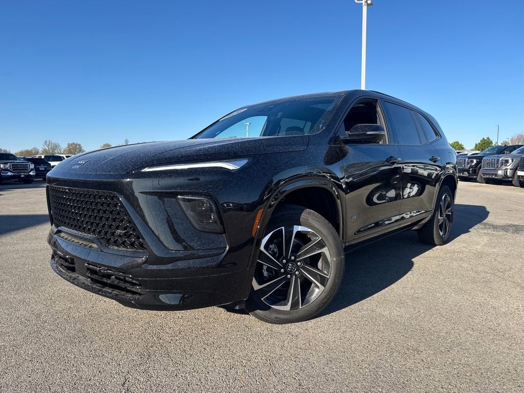 2026 Buick Enclave Sport Touring in Ebony Twilight Metallic — front three-quarter view
