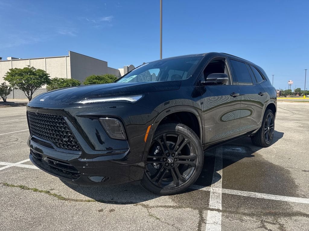 2026 Buick Enclave Sport Touring in Ebony Twilight Metallic — front three-quarter view