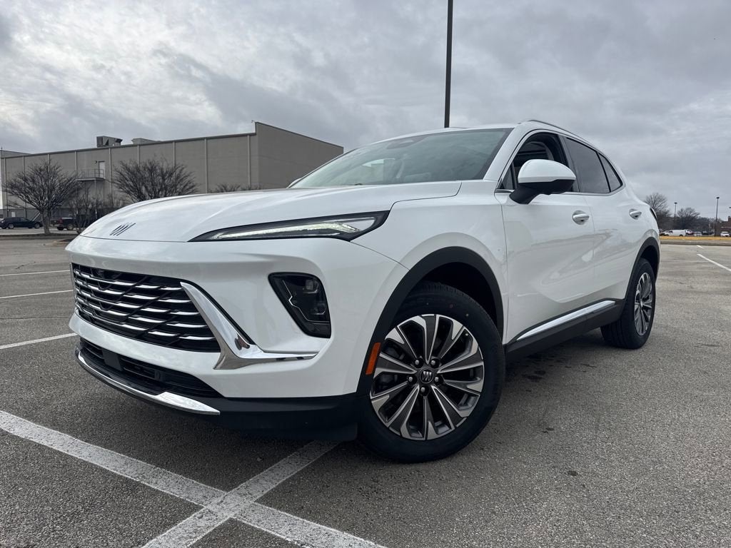 2026 Buick Envision Preferred in Summit White — front three-quarter view