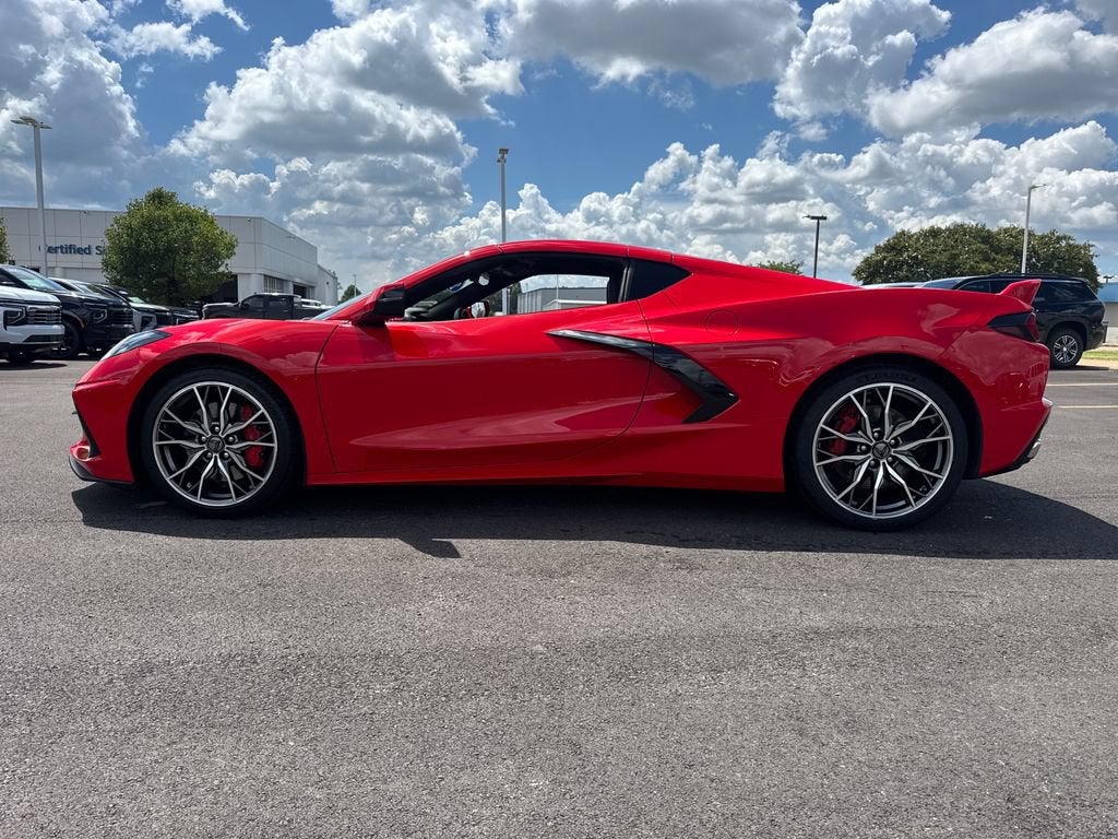 2023 Chevrolet Corvette Stingray — rear three-quarter view