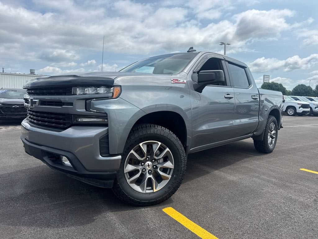 2021 Chevrolet Silverado 1500 RST in Satin Steel Metallic — front three-quarter view