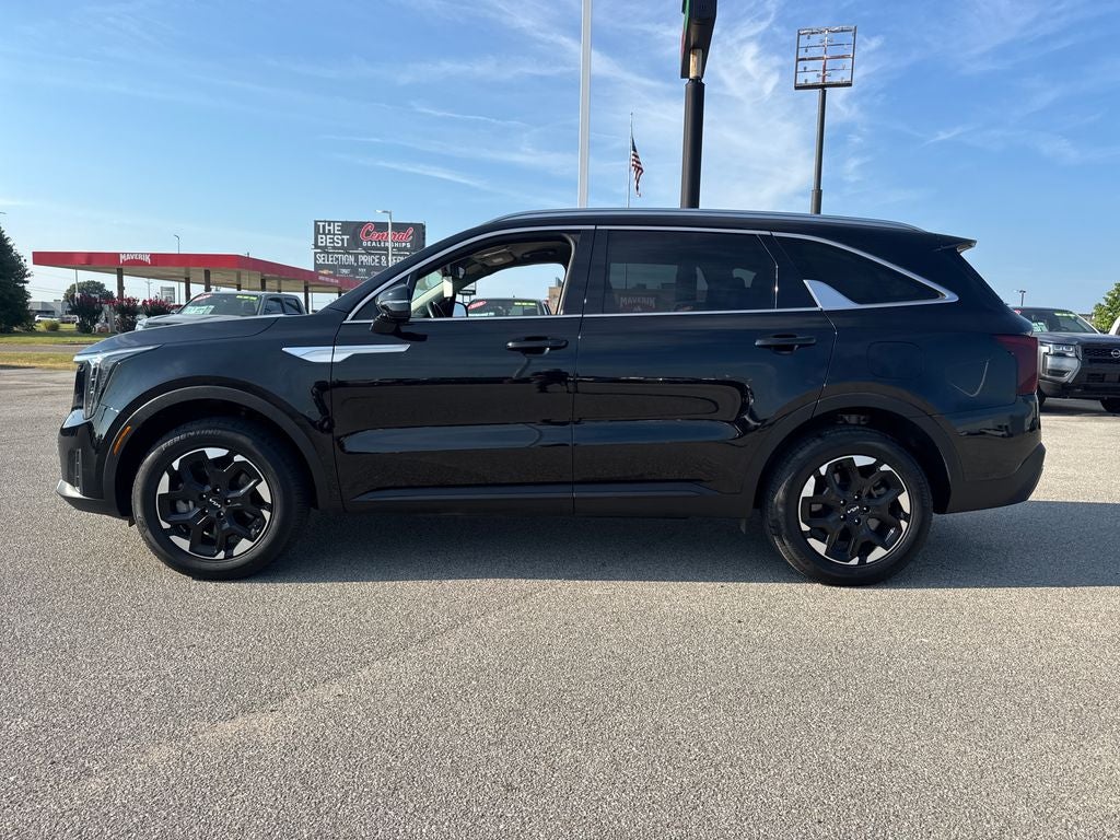 2024 Kia Sorento — rear three-quarter view