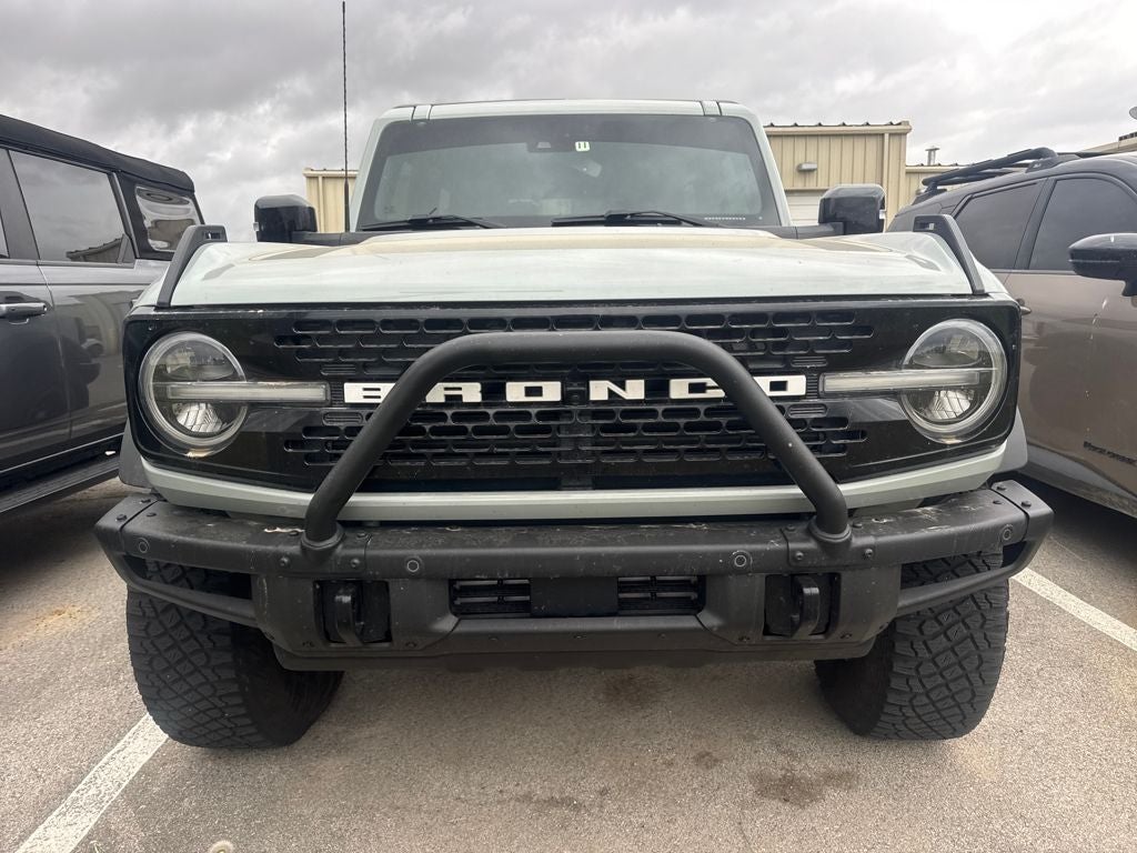 2021 Ford Bronco — rear three-quarter view