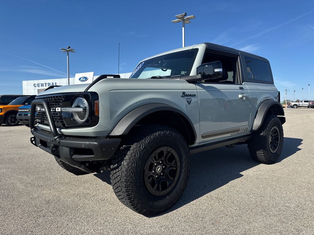 2021 Ford Bronco — interior view